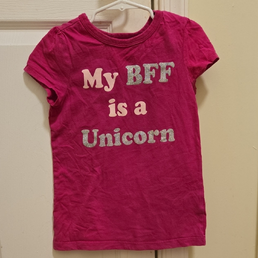 Kids Pink Graphic T-Shirt
